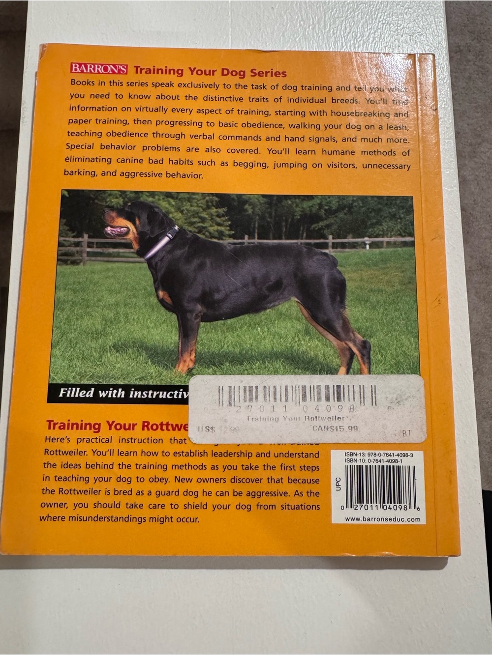 Training Your Rottweiler - Picture 2 of 4